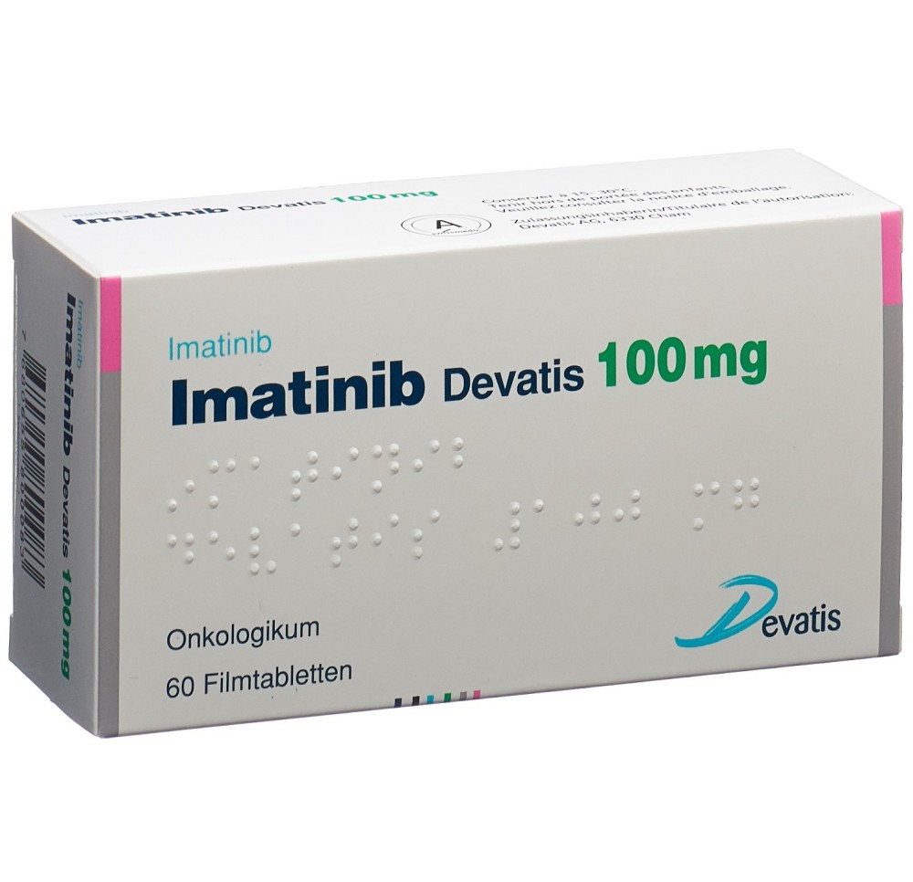 IMATINIB Devatis cpr pell 100 mg 60 pce IMATINIB Devatis cpr pell 100 mg 60 pce