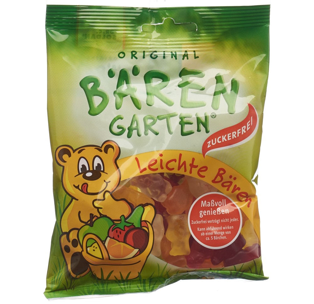 SOLDAN BÄRENGARTEN ours légers sans sucre 150 g SOLDAN BÄRENGARTEN ours légers sans sucre 150 g