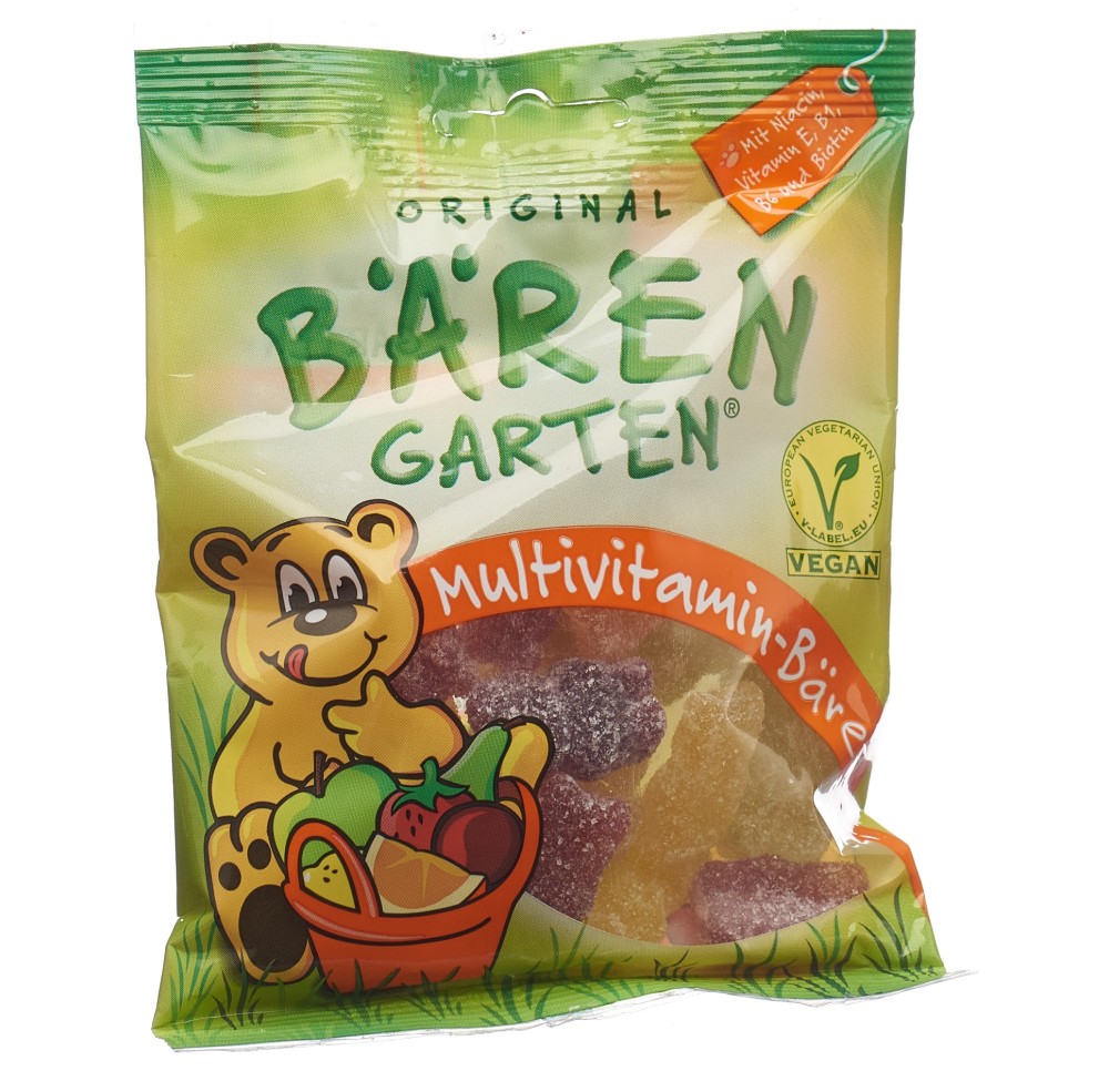 SOLDAN BÄRENGARTEN ours multivitamines végét 125 g SOLDAN BÄRENGARTEN ours multivitamines végét 125 g