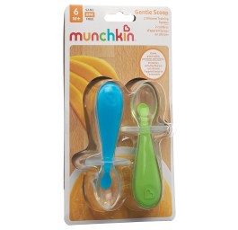 MUNCHKIN Cuillère en silicone Gent Scoop 2 pce