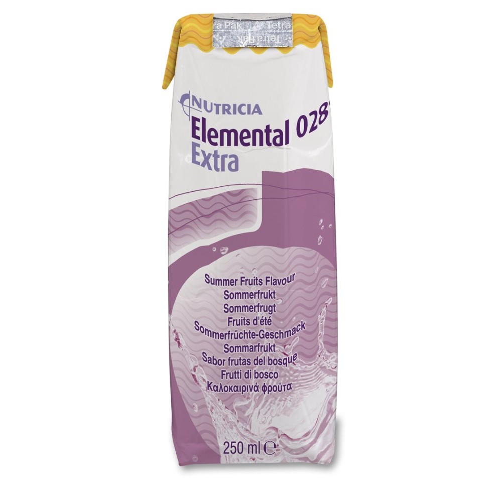 ELEMENTAL 028 Extra fruits d'été 18 tétra 250 ml