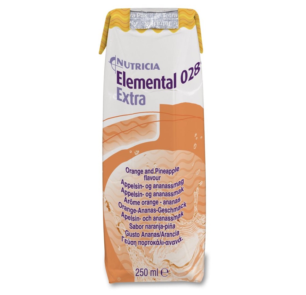 ELEMENTAL 028 Extra orange ananas 18 tétra 250 ml