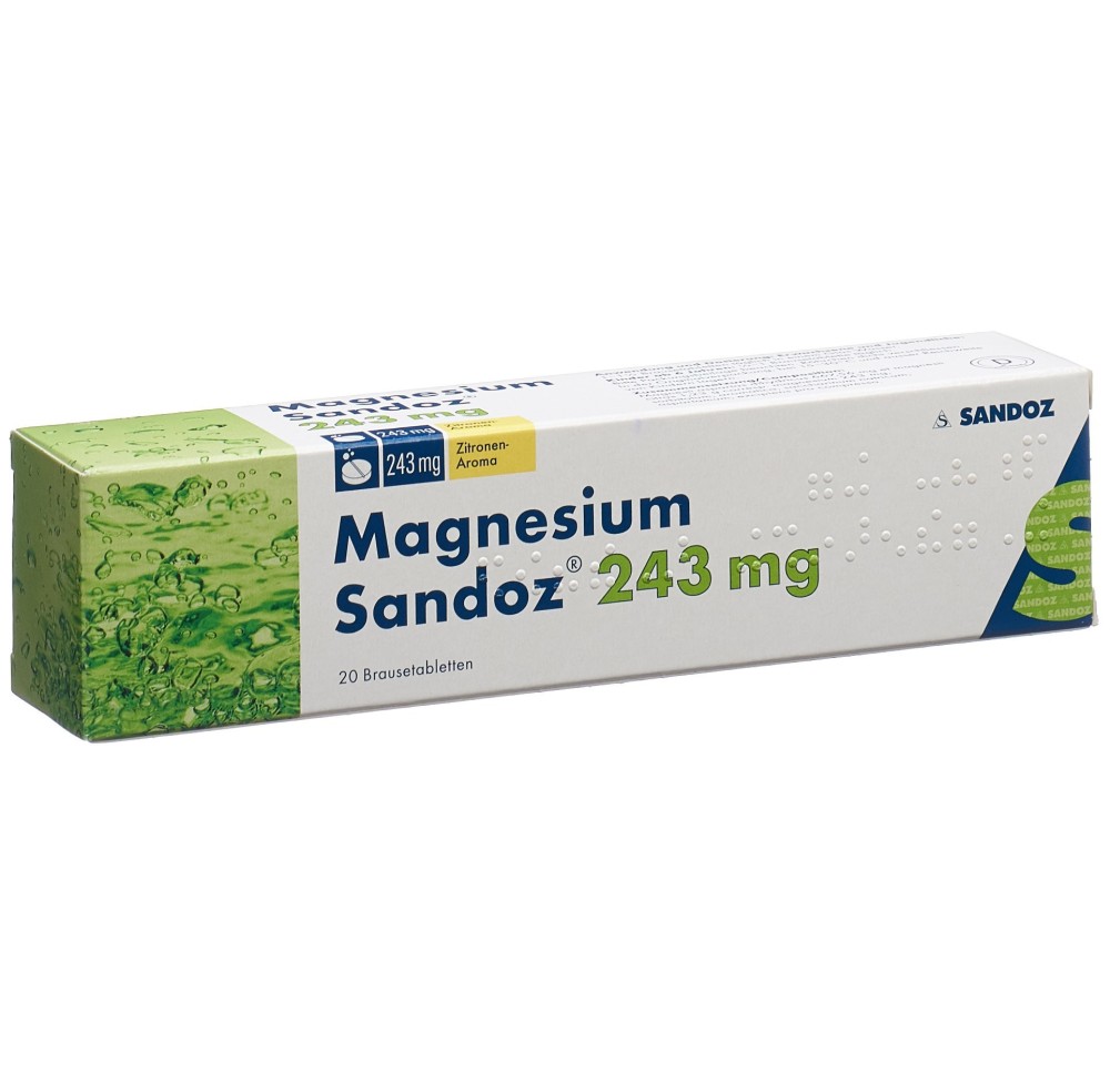 MAGNESIUM Sandoz cpr eff 20 pce