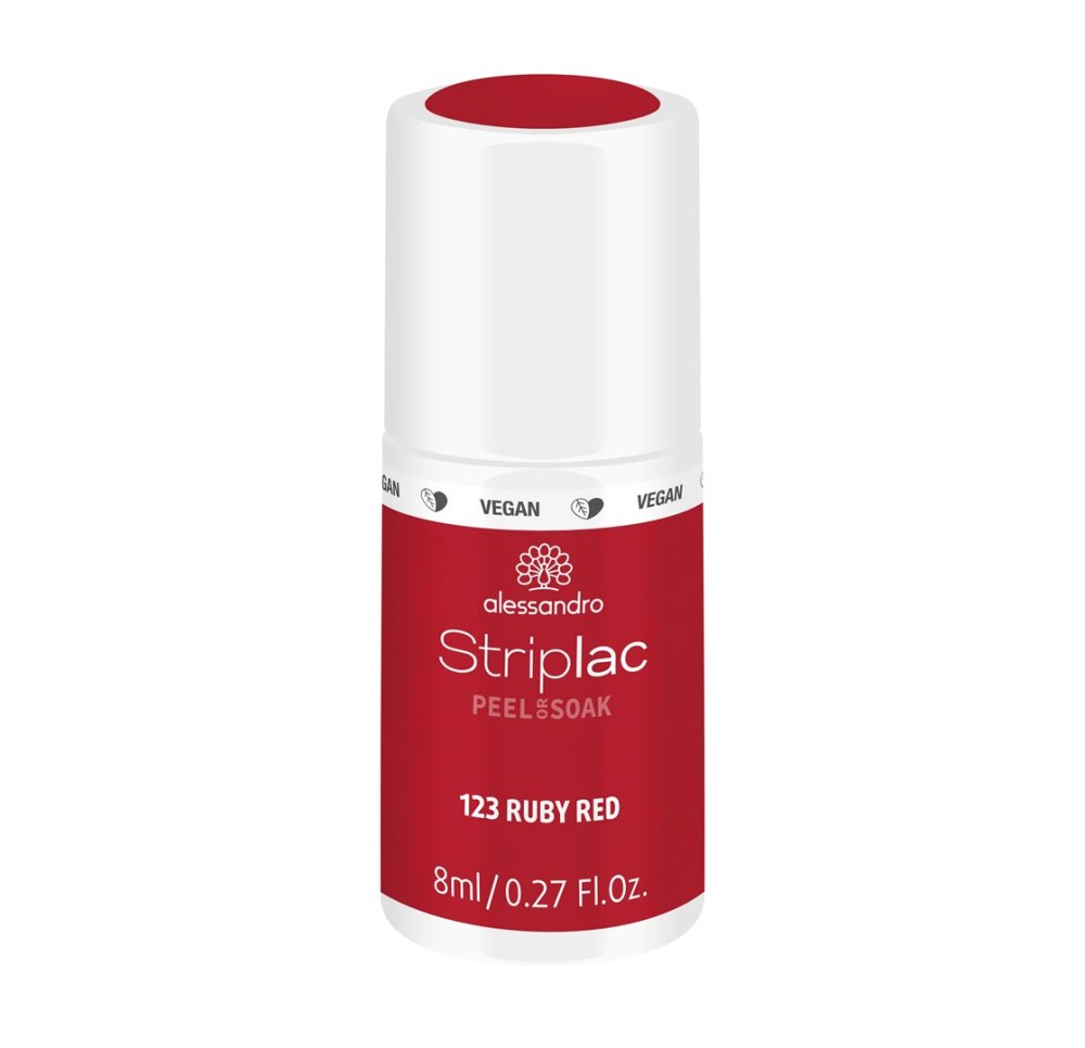 ALESSAN Striplac Ruby Red 8 ml ALESSAN Striplac Ruby Red 8 ml