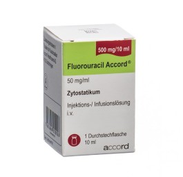 FLUOROURACIL Accord sol inj 500 mg/10ml 10 ml