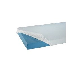 SUPRIMA drap-housse éponge 100x200cm blanc cou PU