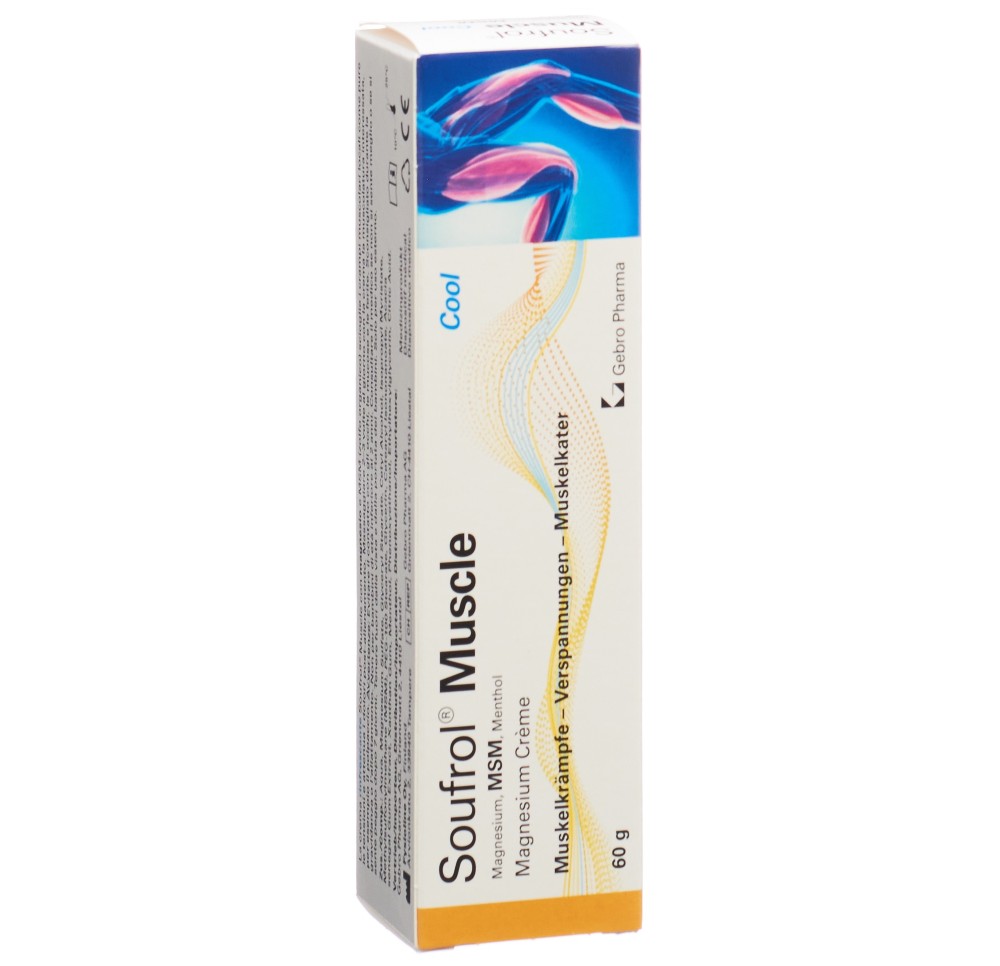 SOUFROL Muscle Magnesium crème Cool tb 60 g