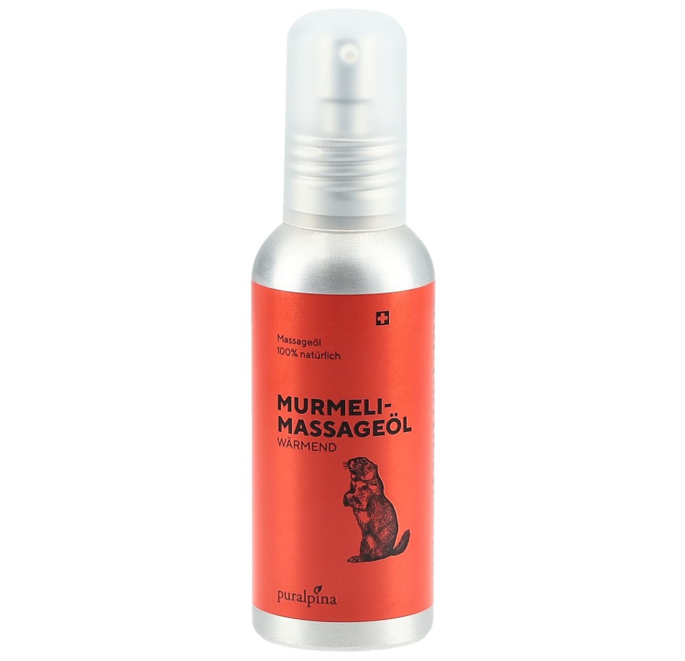PURALPINA Huile marmotte massage 100 ml