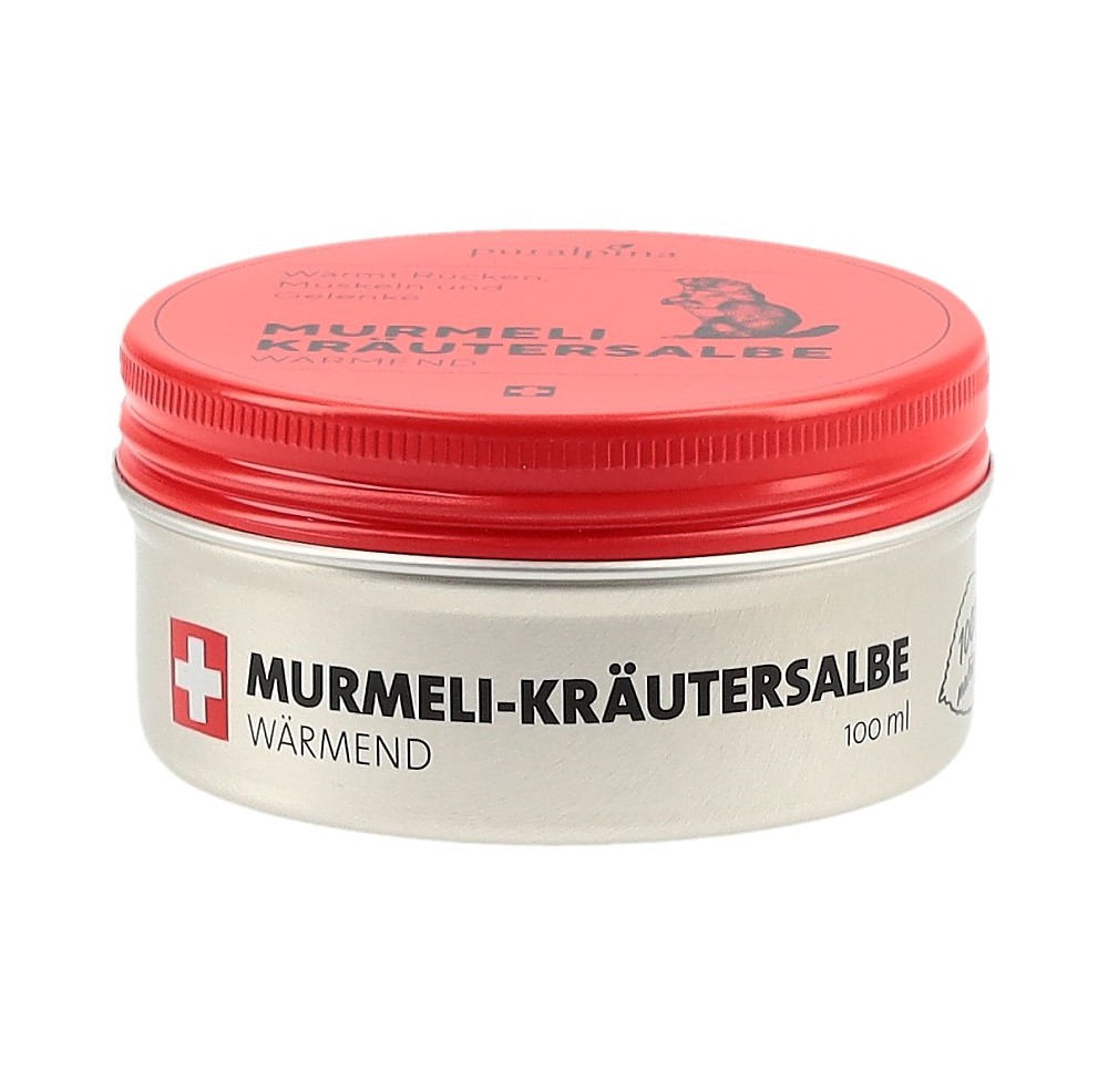PURALPINA Pommade marmotte herbes chauff 100 ml