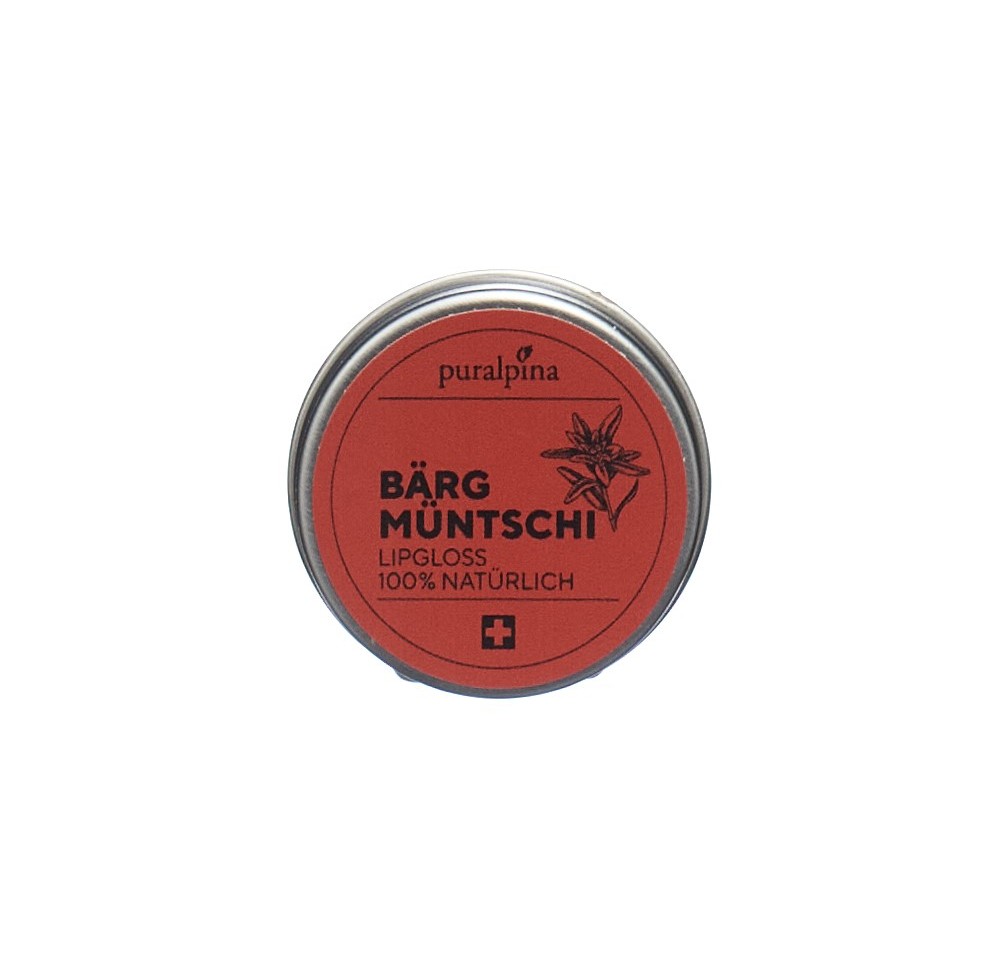PURALPINA Bärgmüntschi Brillant à lèvres pot 10 ml PURALPINA Bärgmüntschi Brillant à lèvres pot 10 ml