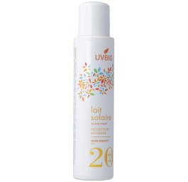 UVBIO Lait solaire spray SPF20 bio fl 100 ml