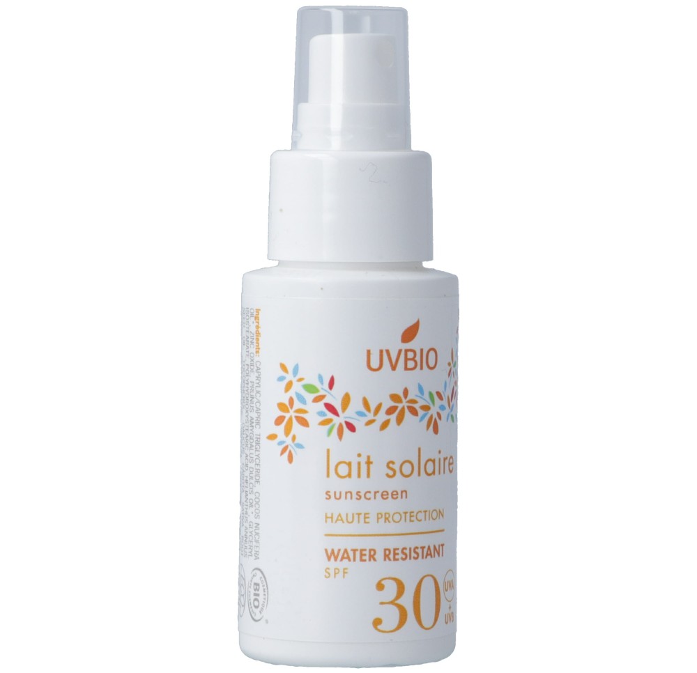 UVBIO Lait solaire spray SPF30 bio fl 50 ml