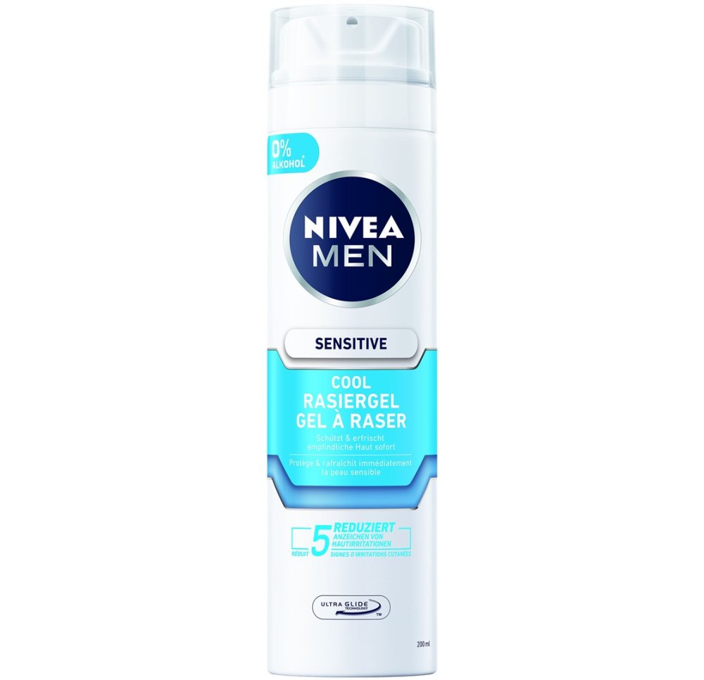 NIVEA MEN gel à raser sens cool 200 ml