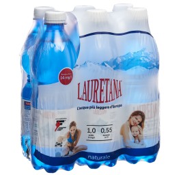 LAURETANA eau minérale sans gaz 6 fl Pet 500 ml
