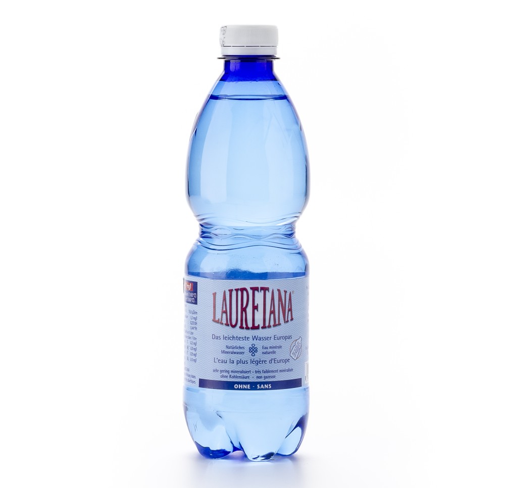 LAURETANA eau minérale sans gaz 24 fl Pet 500 ml LAURETANA eau minérale sans gaz 24 fl Pet 500 ml
