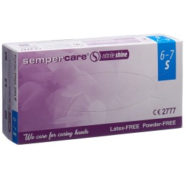 SEMPERCARE Nitril Shine S n stér n poudrés 200 pce