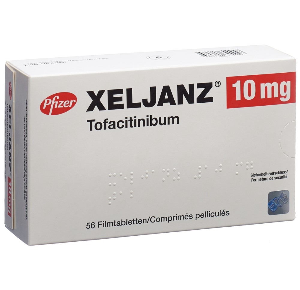 XELJANZ cpr pell 10 mg 56 pce XELJANZ cpr pell 10 mg 56 pce