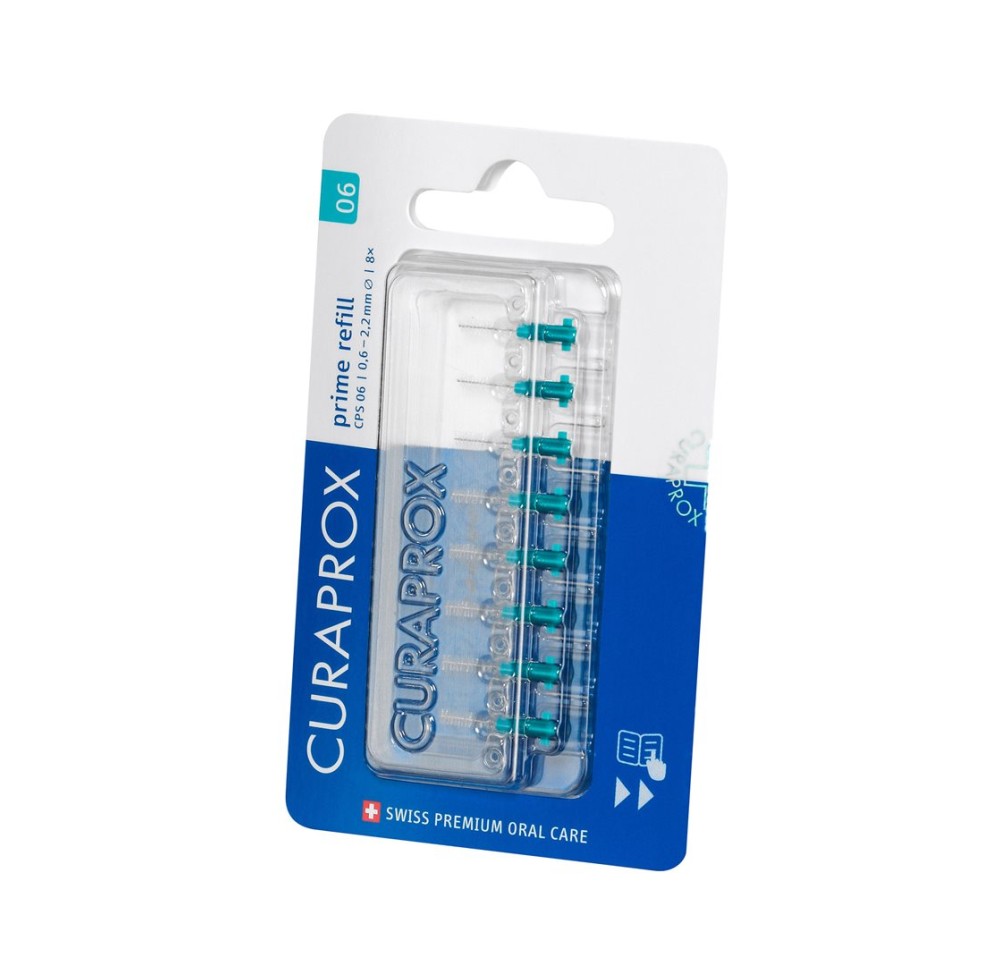 CURAPROX CPS 06 refill b interdentaire 8 pce CURAPROX CPS 06 refill b interdentaire 8 pce