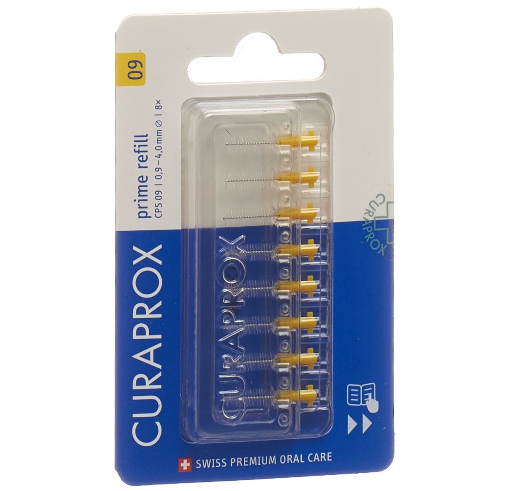 CURAPROX CPS 09 refill b interdentaire 8 pce CURAPROX CPS 09 refill b interdentaire 8 pce