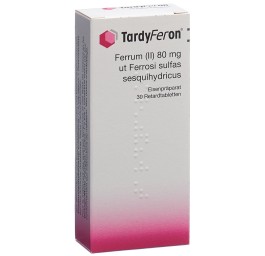 TARDYFERON cpr ret 80 mg 30 pce