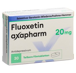 FLUOXETINE axapharm cpr pell 20 mg 30 pce