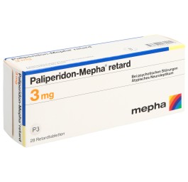PALIPERIDON Mepha retard cpr ret 3 mg 28 pce