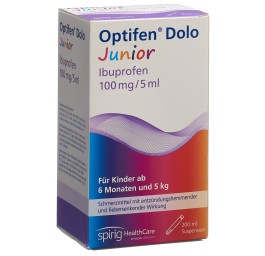 OPTIFEN Dolo Junior susp 100 mg/5ml fl 200 ml