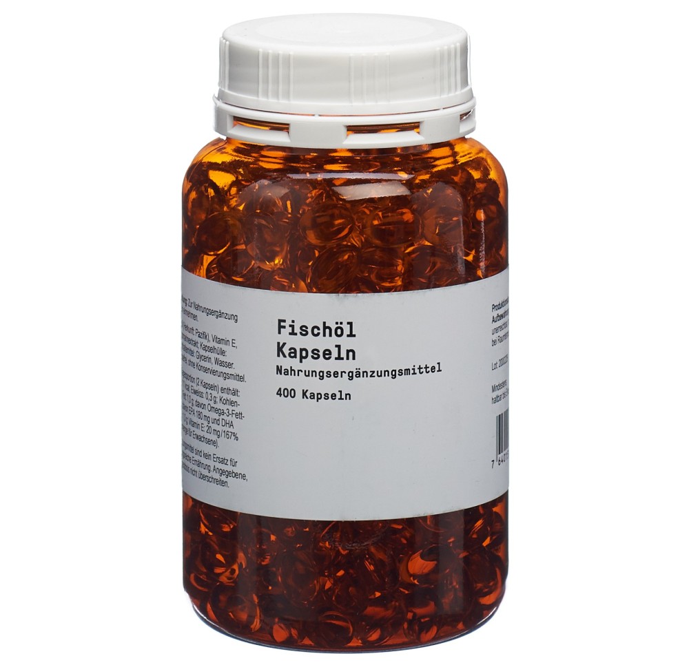 NATURAGE huile de poisson caps bte 400 pce