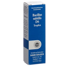 SANUM bacillus subtilis gouttes 6 D fl 5 ml
