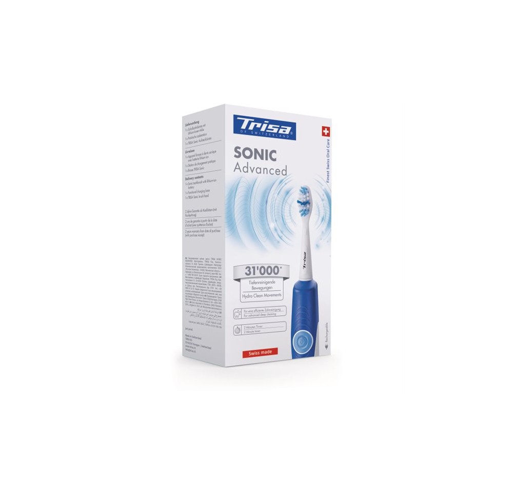 TRISA Sonic Advanced brosse à dents sonique