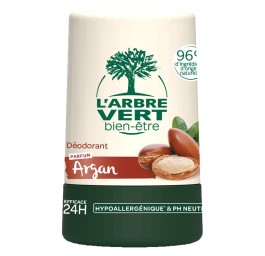 L'ARBRE VERT Déo éco roll-on argan ham fr 50 ml