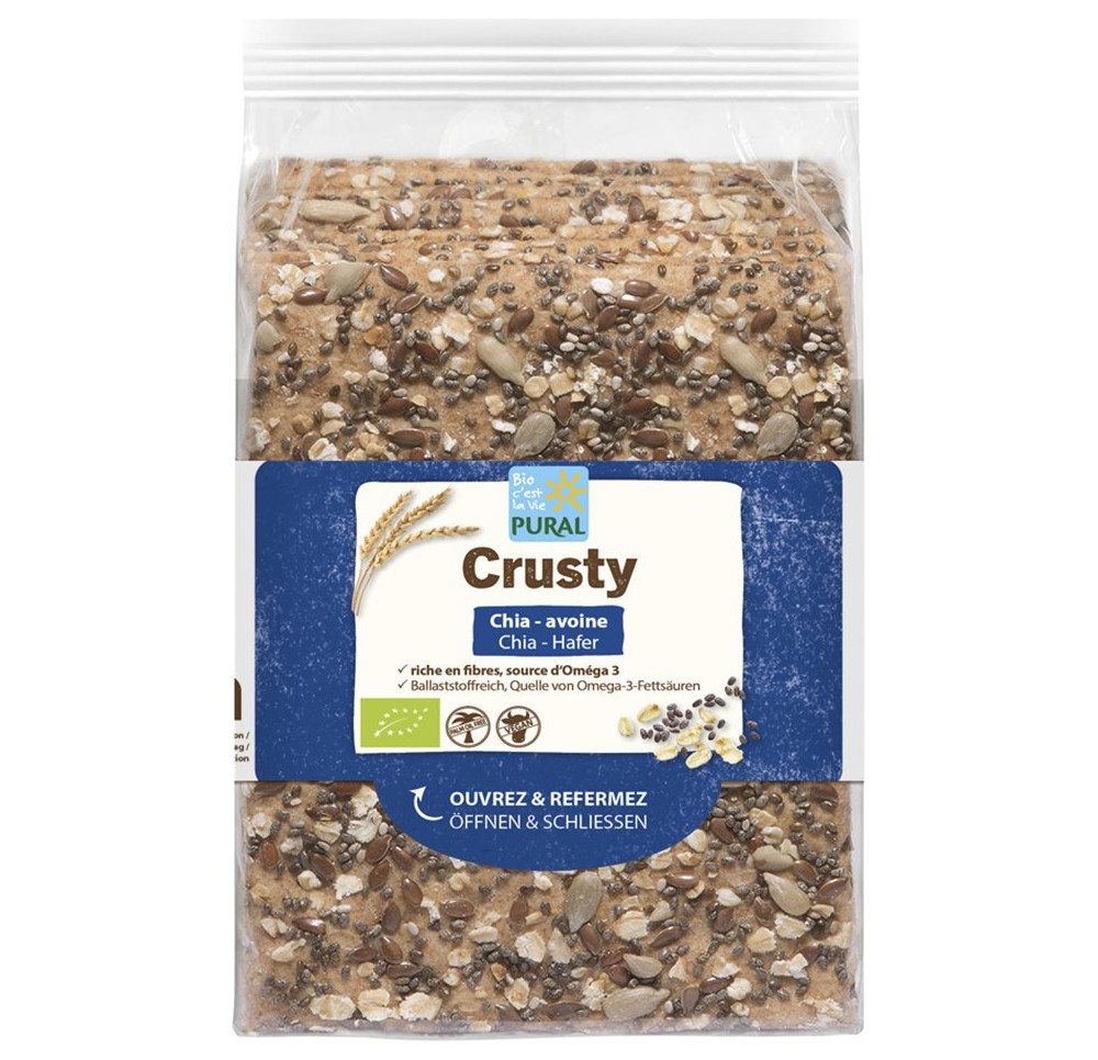 PURAL crusty blé chia 200 g