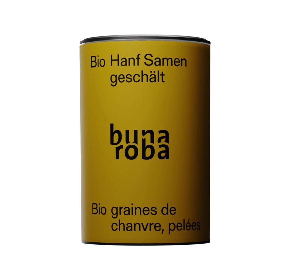 BUNAROBA Graines de chanvre pelées bte 200 g BUNAROBA Graines de chanvre pelées bte 200 g