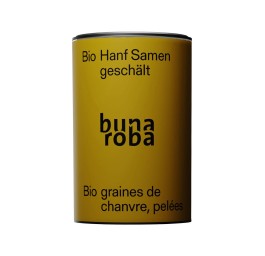 BUNAROBA Graines de chanvre pelées bte 200 g