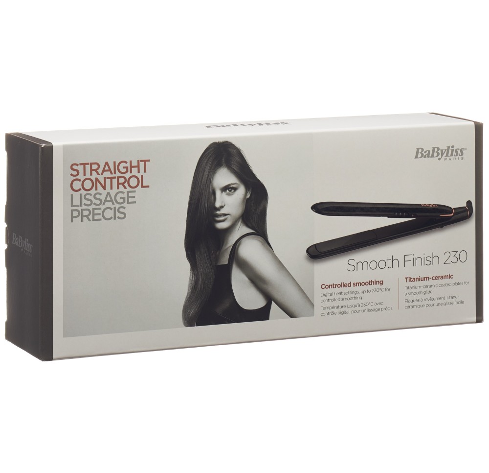 BABYLISS lisseur Smooth Finish 230