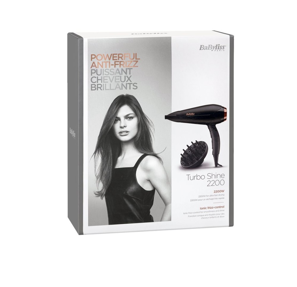 BABYLISS sèche-cheveux Turbo Shine 2200 W