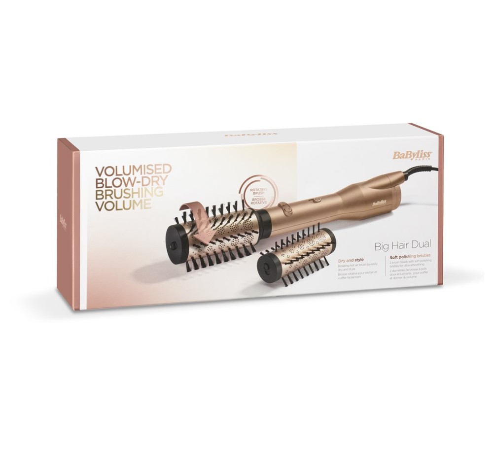 BABYLISS brosse rotative Big Hair Dual