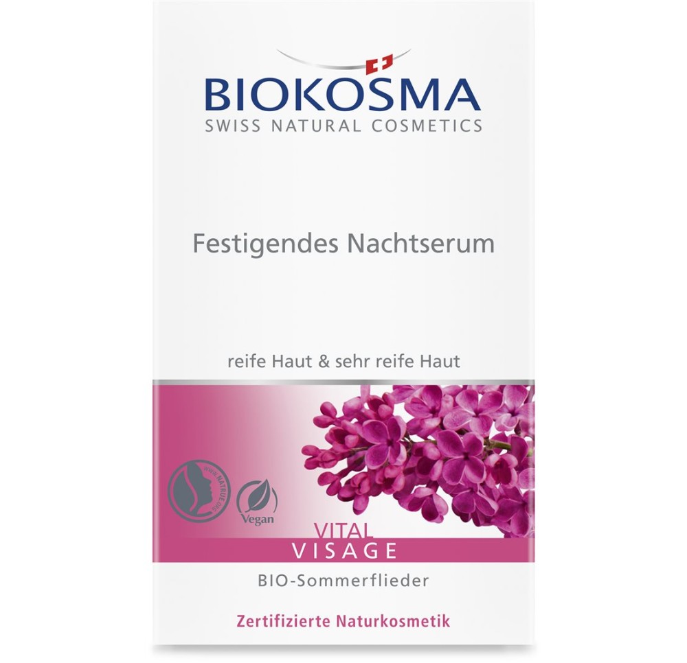 BIOKOSMA VITAL Visage Sérum nuit rafferm 30 ml BIOKOSMA VITAL Visage Sérum nuit rafferm 30 ml