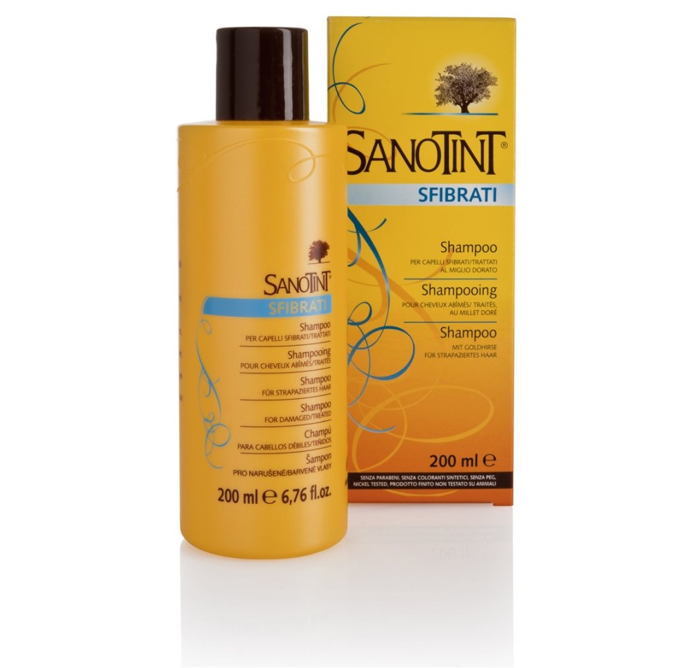 SANOTINT shampoing cheveux abimés 200 ml