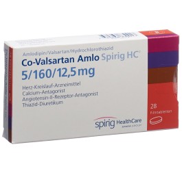 CO-VALSARTAN Amlo Spirig HC 5/160/12.5 28 pce