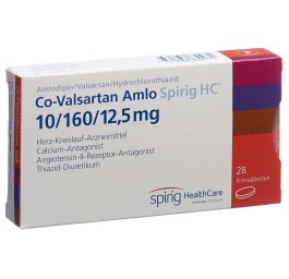 CO-VALSARTAN Amlo Spirig HC 10/160/12.5 28 pce