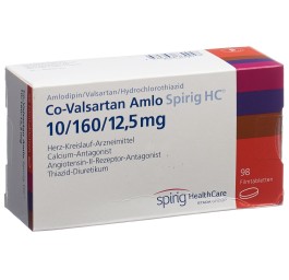 CO-VALSARTAN Amlo Spirig HC 10/160/12.5 98 pce