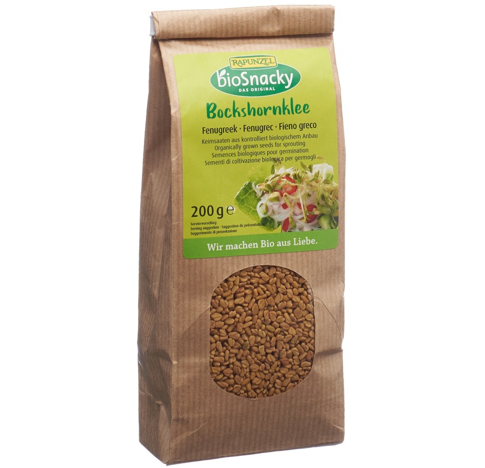 BIOSNACKY Fenugrec sach 200 g BIOSNACKY Fenugrec sach 200 g