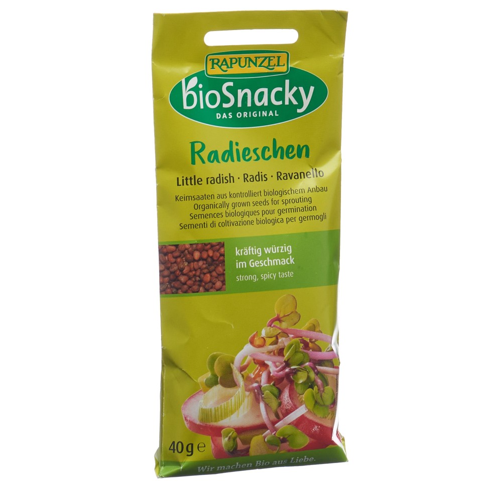 BIOSNACKY Radis sach 40 g BIOSNACKY Radis sach 40 g