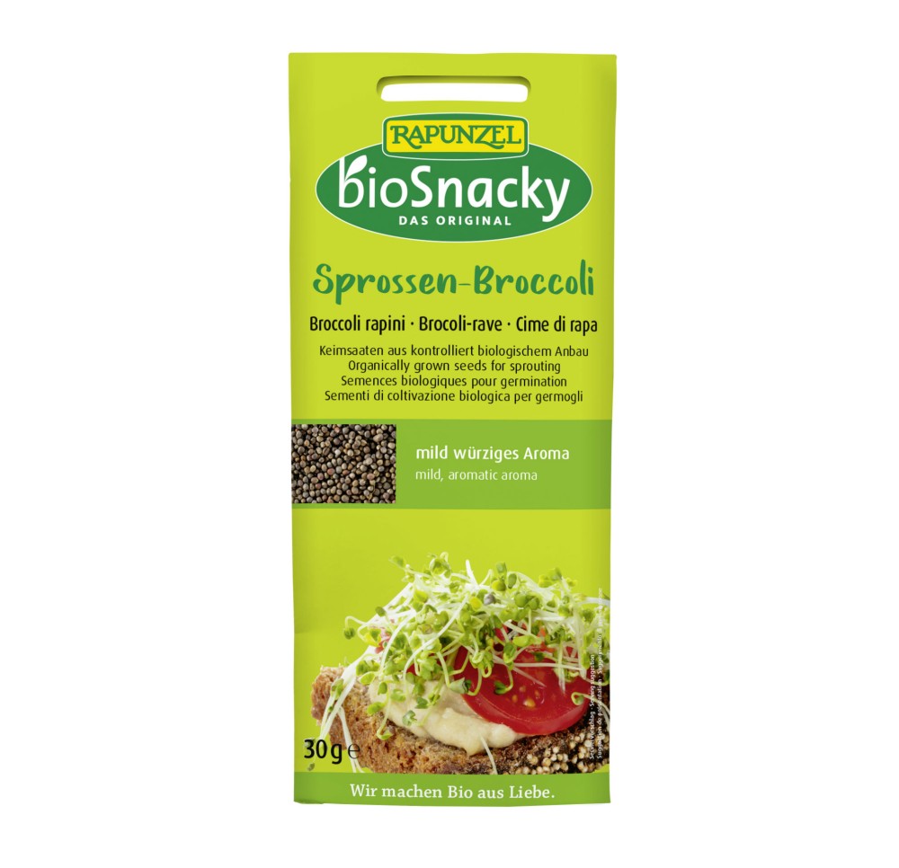 BIOSNACKY Brocoli-rave sach 30 g