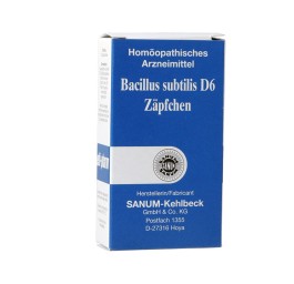SANUM bacillus subtilis supp 6 D 10 pce