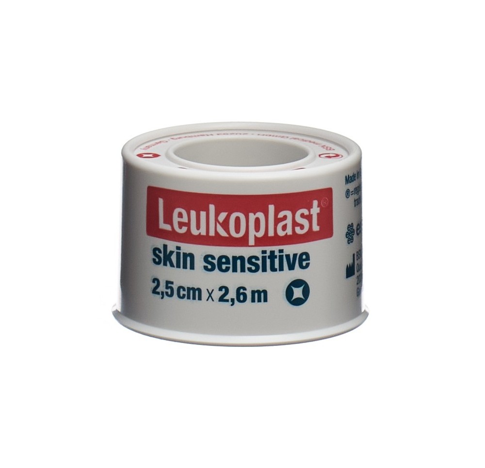 LEUKOPLAST skin sens sil 2.5cmx2.6m rouleau LEUKOPLAST skin sens sil 2.5cmx2.6m rouleau