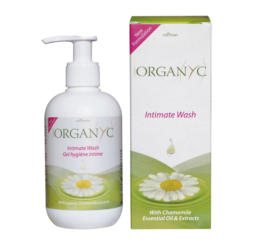 ORGANYC gel lavant hygiène intime camomille 250 ml ORGANYC gel lavant hygiène intime camomille 250 ml