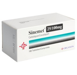 SINEMET cpr 25mg/100mg 100 pce