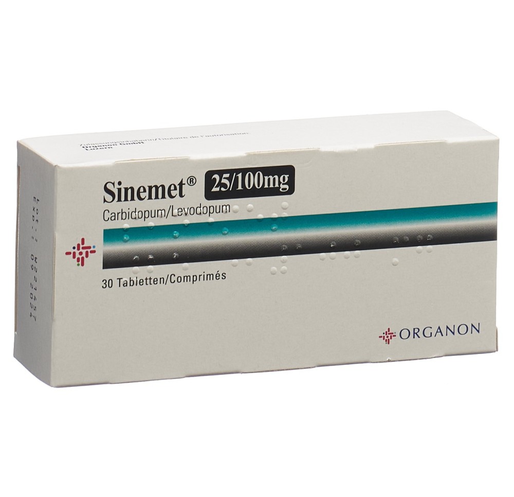 SINEMET cpr 25mg/100mg 30 pce SINEMET cpr 25mg/100mg 30 pce